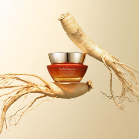 Sulwhasoo lifestyle bathroom counter scene showing daily routine luxury and care