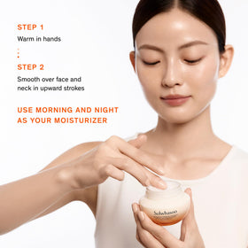 Sulwhasoo lifestyle on bathroom counter showing daily use and elegant design