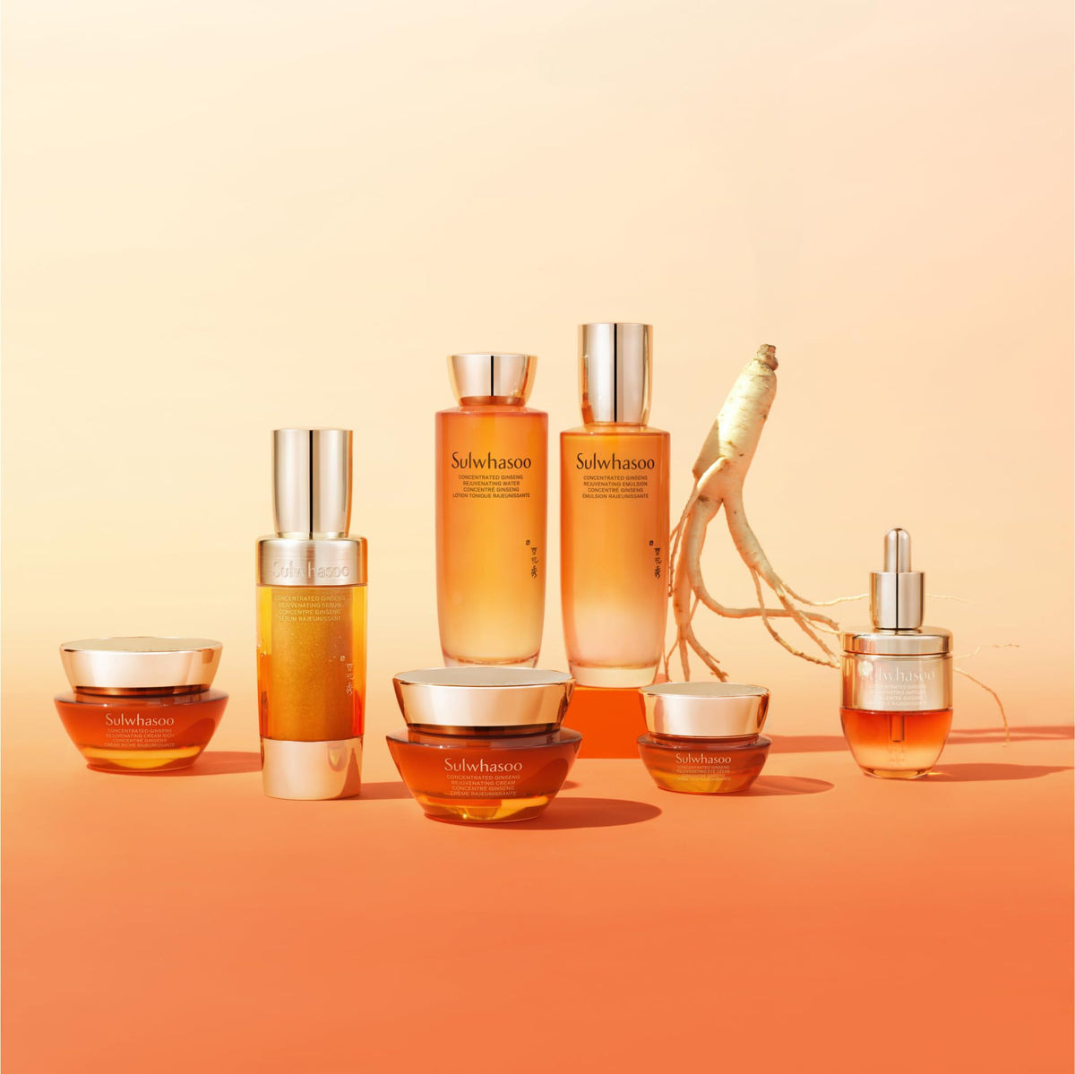 Sulwhasoo lifestyle bathroom routine bottle staged with towel and mirror benefit integrates into daily care