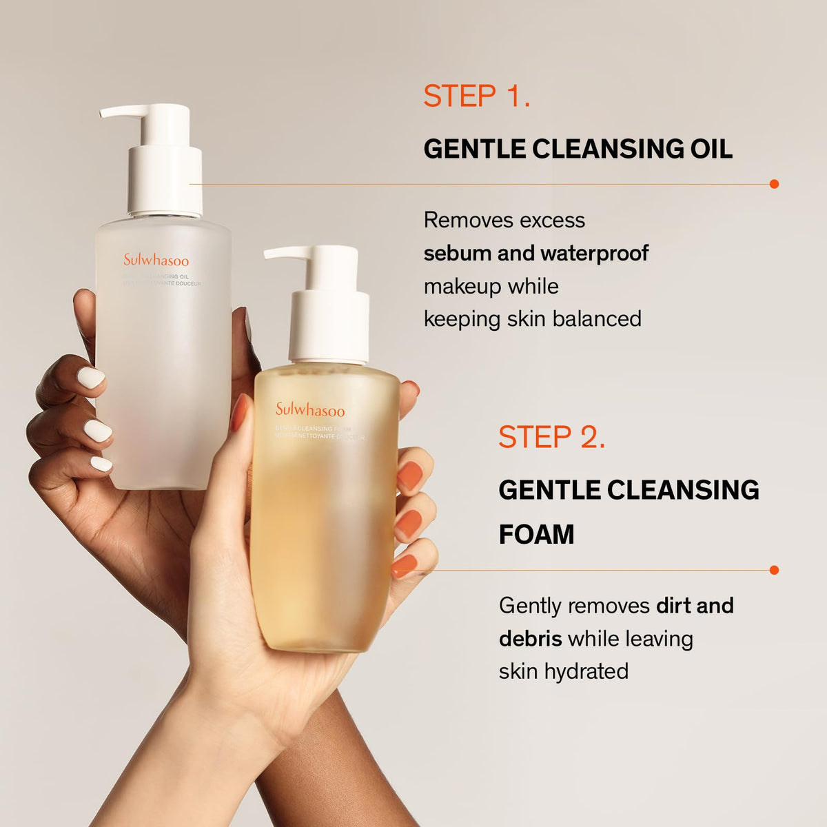 Sulwhasoo on bathroom vanity staged for morning routine suggesting ritual benefit