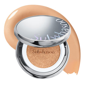 Sulwhasoo compact front view showing sleek design and sun protection benefit