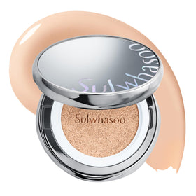 sulwhasoo front packaging showing compact and product benefit of refined coverage