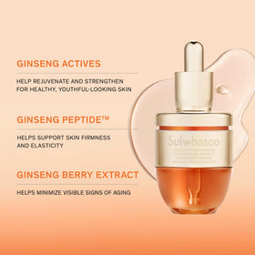 Sulwhasoo serum texture on skin demonstrating lightweight absorption benefit smooth finish