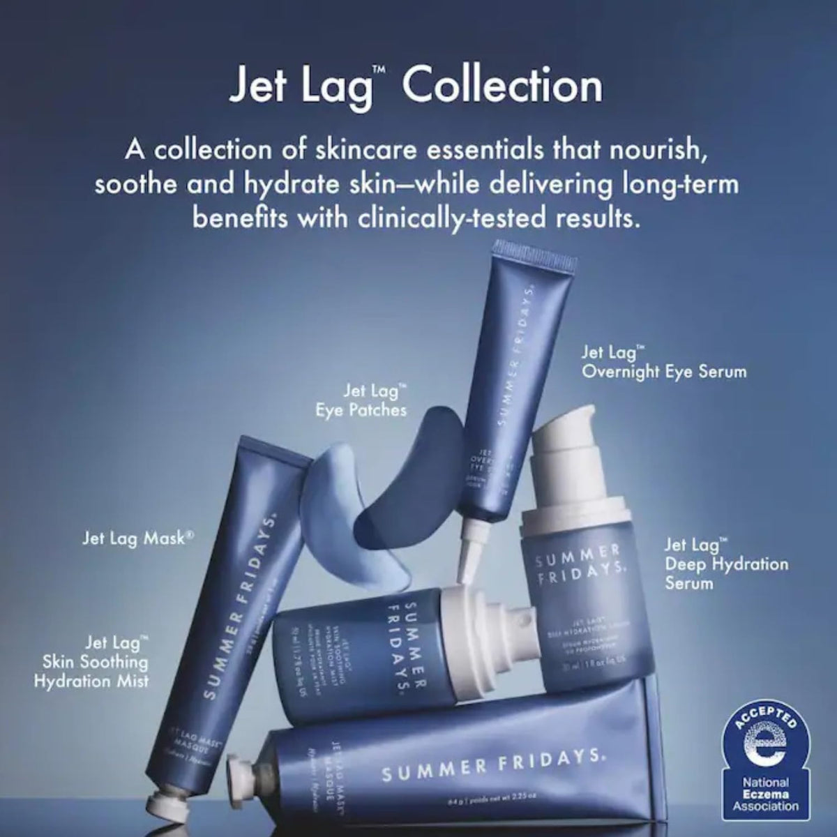 Summer Fridays serum smoothed on skin close-up illustrating instant hydration feel