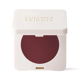 Summer Fridays product front packaging showing compact balm and shade