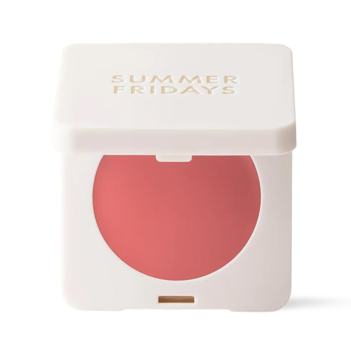 Summer Fridays front packaging showing blush balm in Soft Strawberry for quick identification