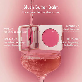 Summer Fridays open balm texture close-up highlighting creamy blendability