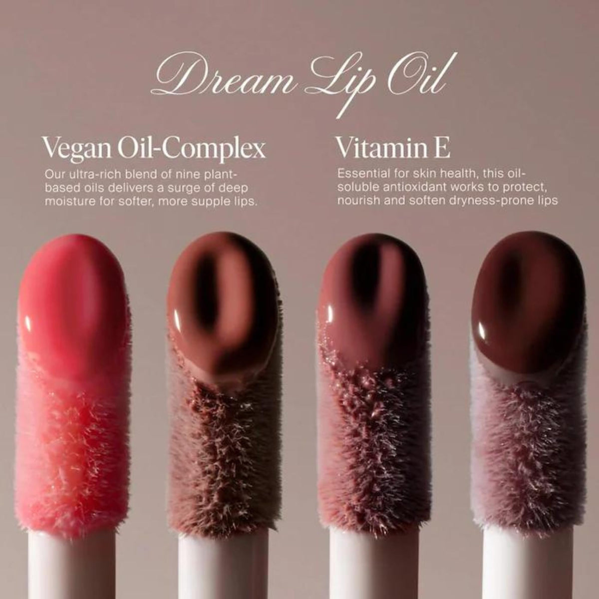 Summer Fridays layered over lipstick adding shine and moisturizing effect