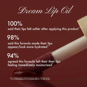 Summer Fridays lip oil beside a coin for 0.15 oz size comparison and portable beauty benefit