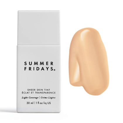 Summer Fridays front packaging showing shade 1 and lightweight coverage benefits