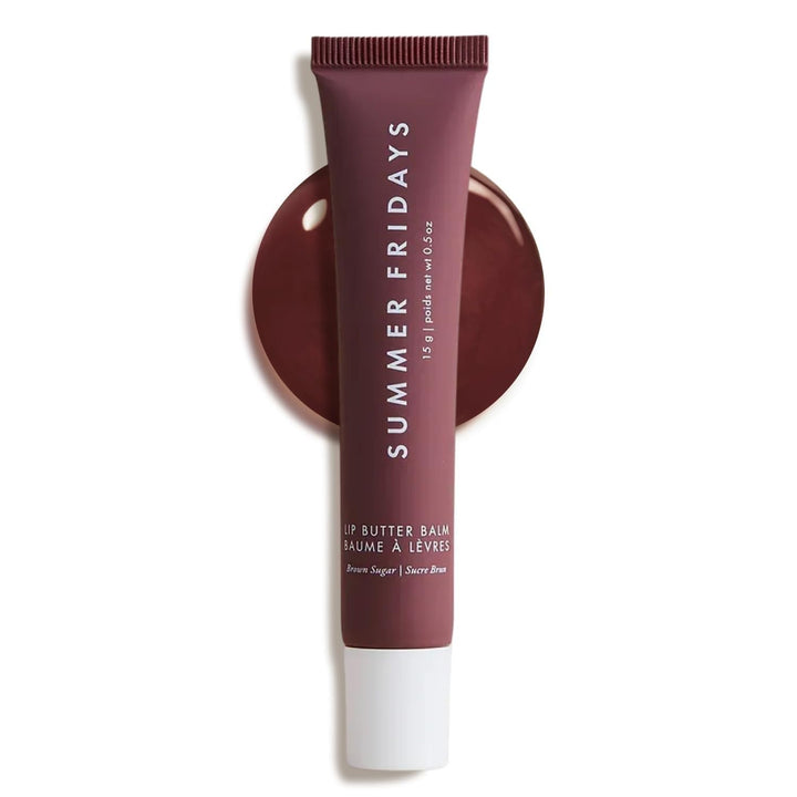 Summer Fridays front packaging showing balm tube and brand clarity