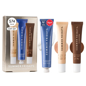 Summer Fridays Jet Lag Mask front packaging showing compact travel benefit