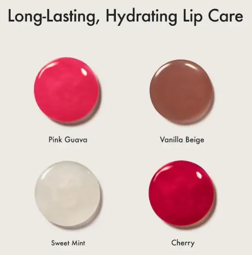 Summer Fridays balm applied on lips showing sheer tint and hydrating gloss for everyday wear