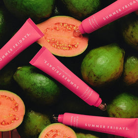 Summer Fridays packed in travel pouch ready for quick touch-ups and convenience