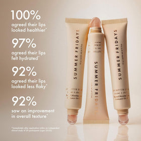 Summer Fridays label ingredients detail highlighting shea and murumuru butters