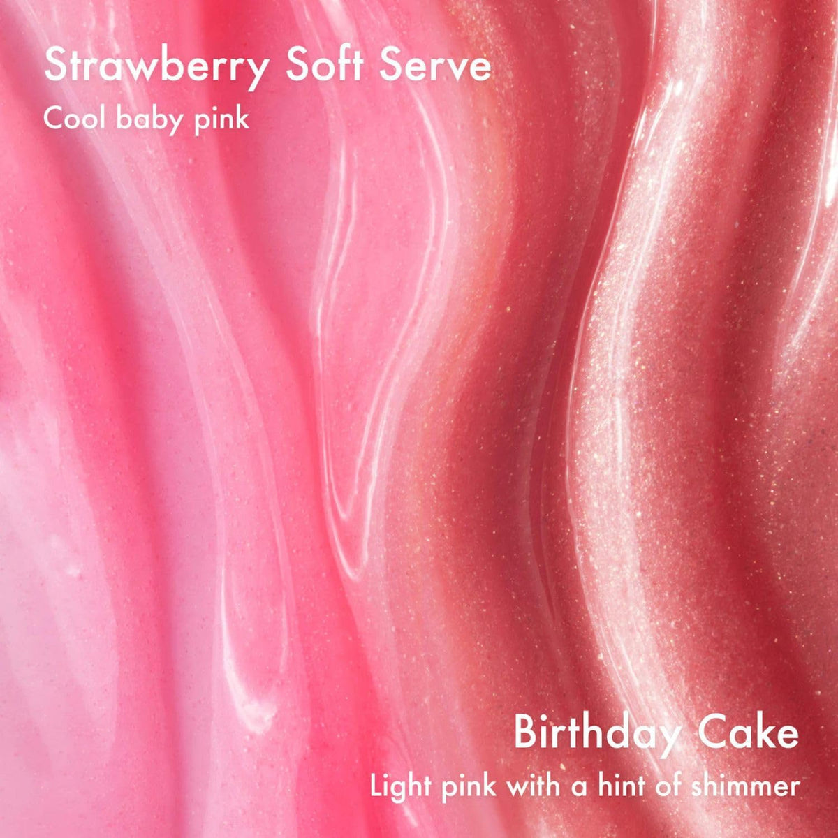 Summer Fridays open tube Strawberry Soft Serve showing cool baby-pink balm and glossy texture