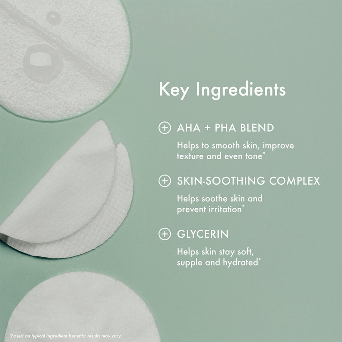 Summer Fridays pad in hand demonstrating convenient single-use application
