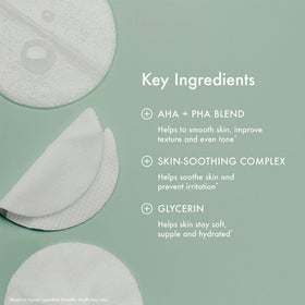 Summer Fridays pad in hand demonstrating convenient single-use application