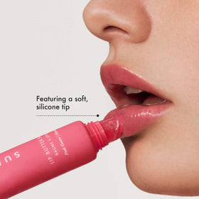 Summer Fridays pink guava stick in hand for easy on-the-go hydration benefit