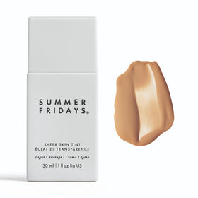 Summer Fridays front packaging showing shade 4.5 and compact design benefit