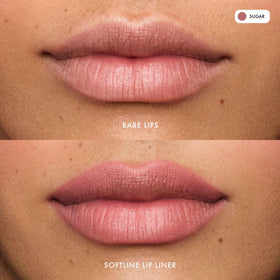 Summer Fridays softline cream swipe on arm showing true Sugar shade payoff