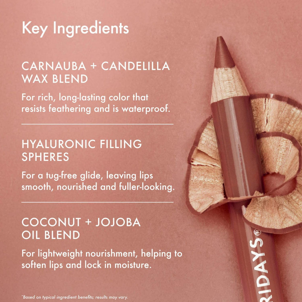 Summer Fridays close-up of lips being lined to show precise application and flattering finish