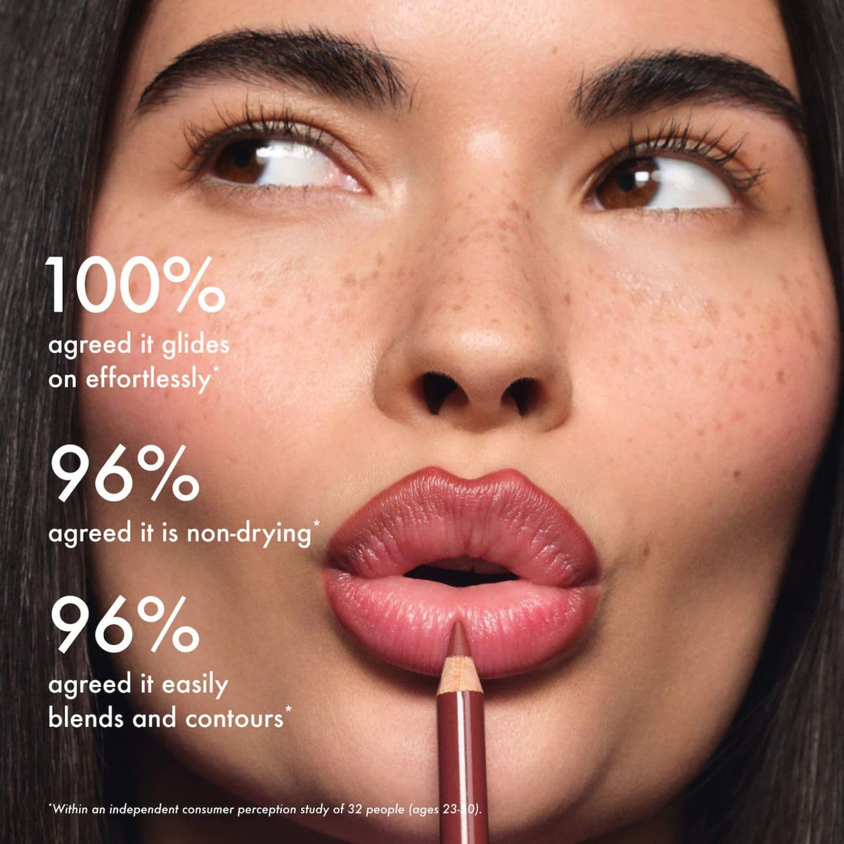 Summer Fridays SoftLine next to Lip Butter Balm demonstrating layering options and conditioning result
