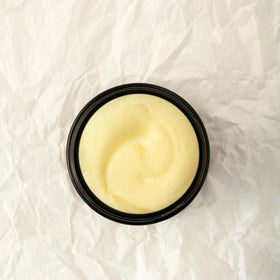 Summer Solace lid and label detail highlighting brand and ingredient transparency for confident use