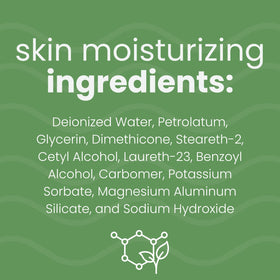 Summers Laboratories being applied to hands for quick absorption and soothing benefit