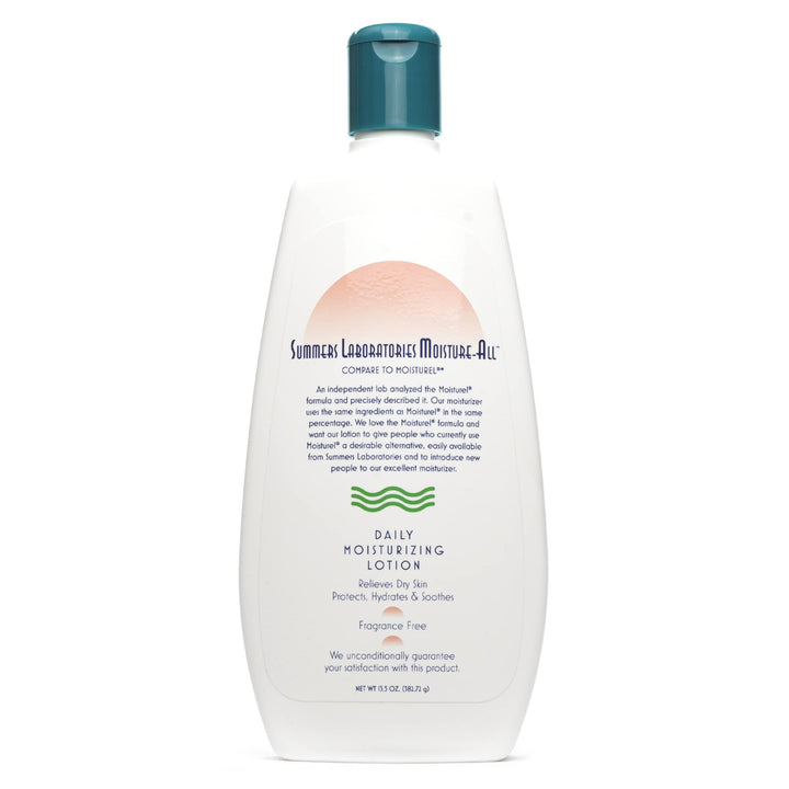 Summers Laboratories Moisture-All front packaging showing product and size benefit