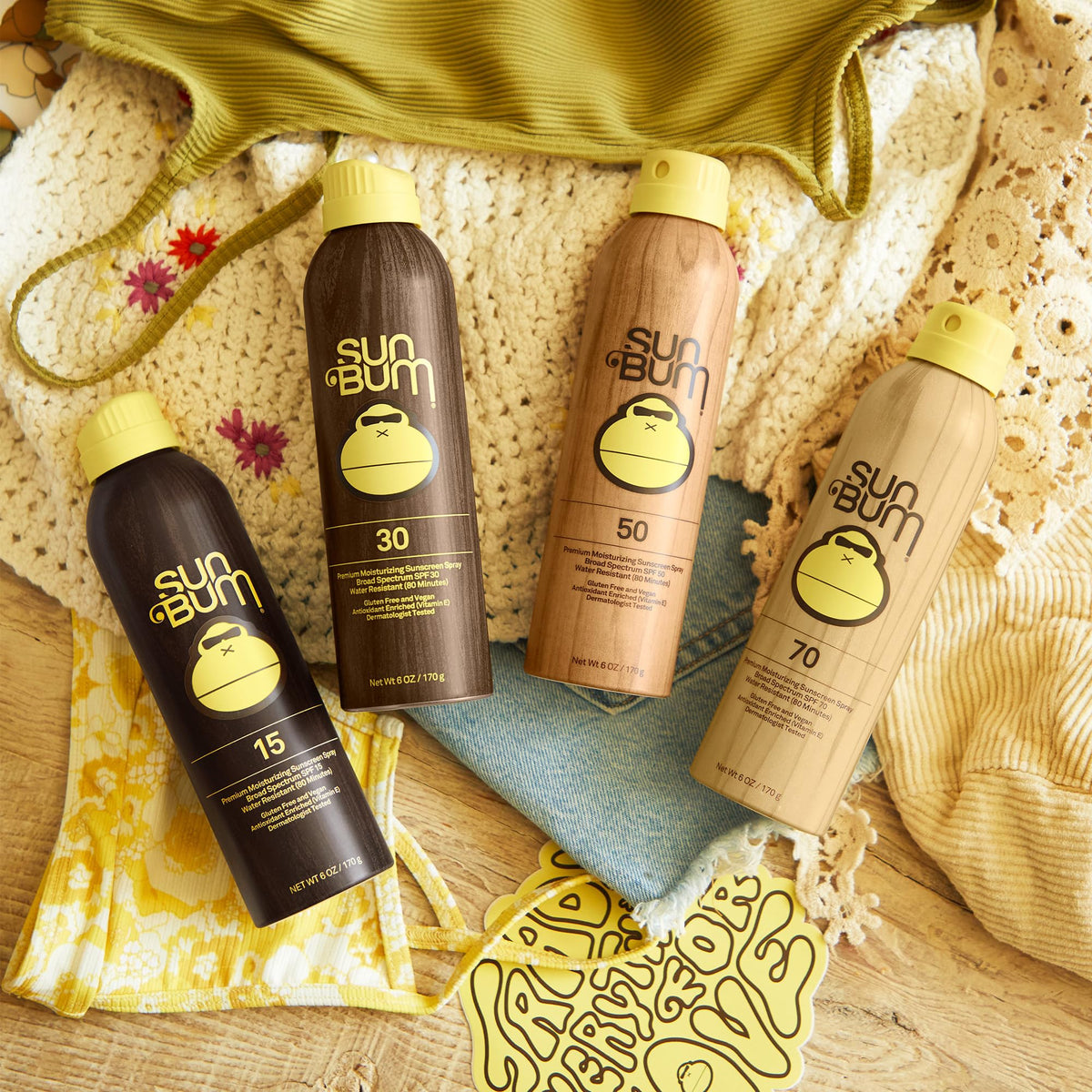 Sun Bum being applied at the beach demonstrating quick, even coverage