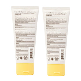 Sun Bum tube beside sunglasses showing compact travel-ready size