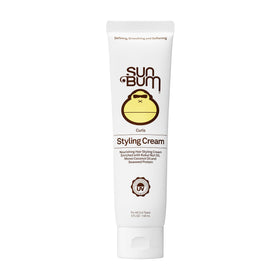 Sun Bum front packaging of Curls and Waves cream showing label and 5 oz tube benefit