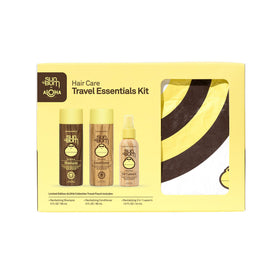 Sun Bum leave-in in use on damp hair providing detangling and UV protection