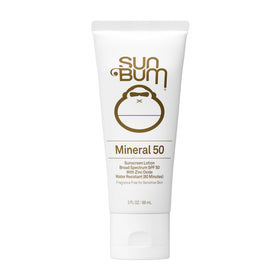 Sun Bum front packaging showing SPF 50 and matte finish benefit