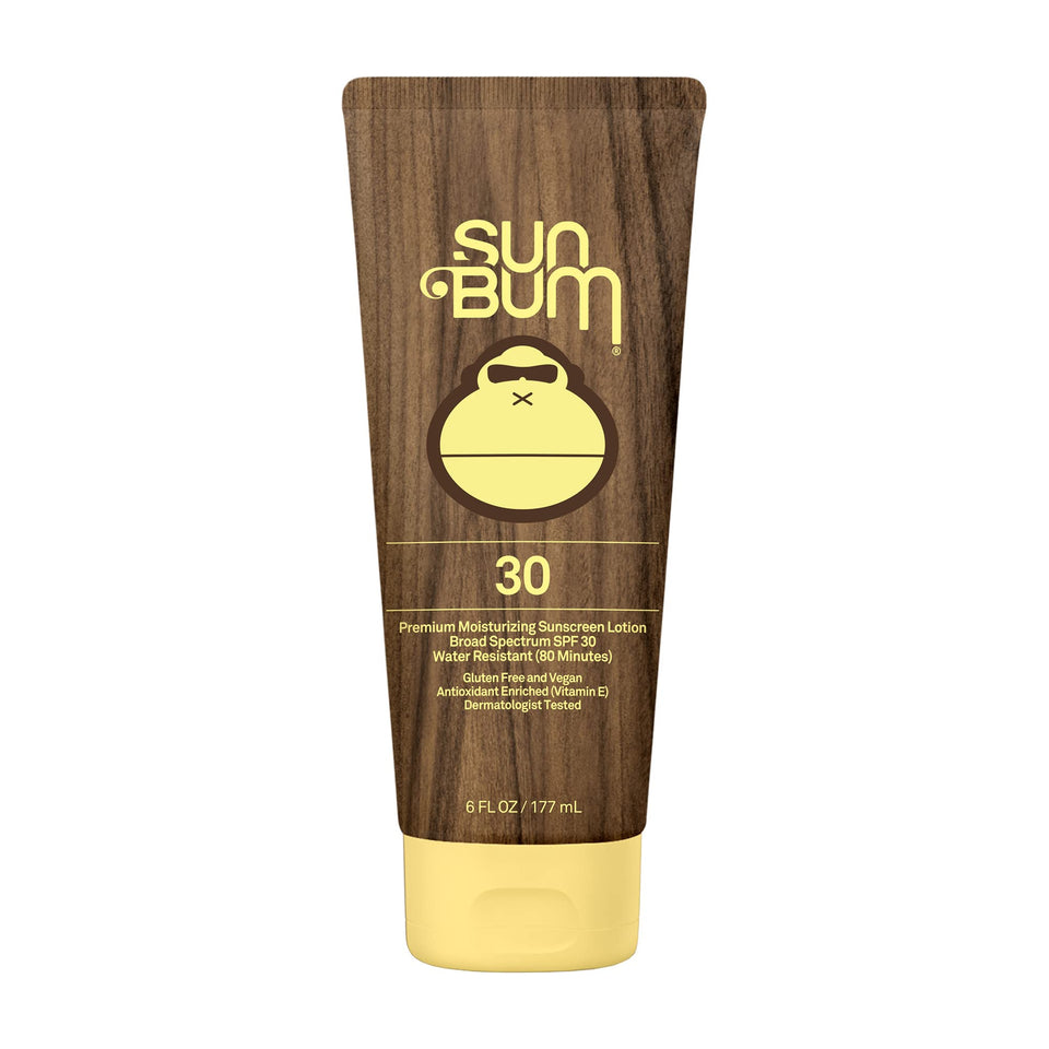 Sun Bum bottle front view showing SPF 30 label and everyday protection benefit