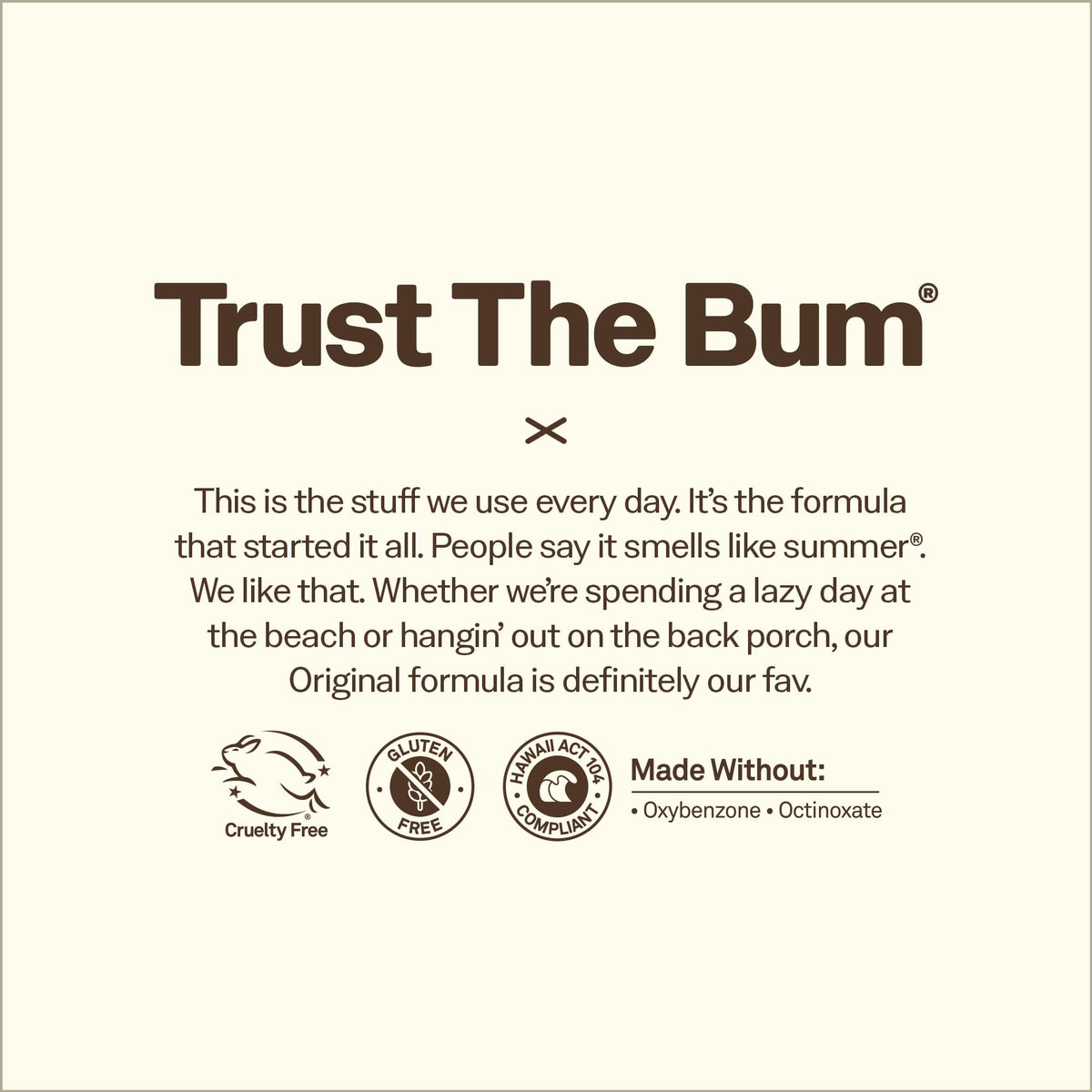 Close-up of Sun Bum Original SPF 30 lotion texture highlighting moisturizing finish
