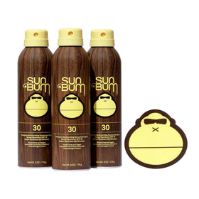 Sun Bum front packaging showing SPF 30 and moisturizing benefits