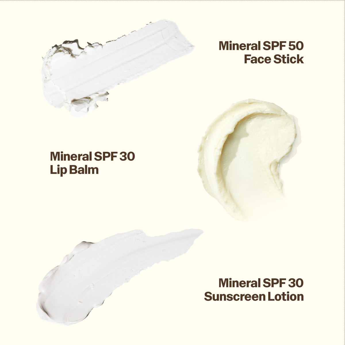 Sun Bum face stick held at eye level showing quick, precise SPF 50 facial application