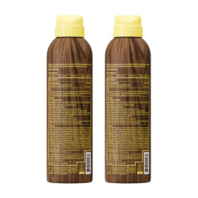 Sun Bum label close up listing ingredients and vitamin E skin benefit