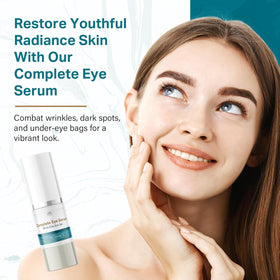 Sun Coast Sciences serum texture on fingertip highlighting lightweight hydration