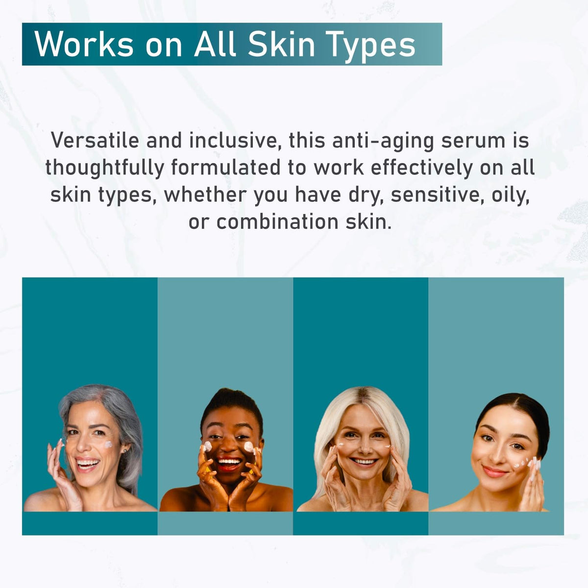 Sun Coast Sciences applying serum in morning routine to boost skin radiance