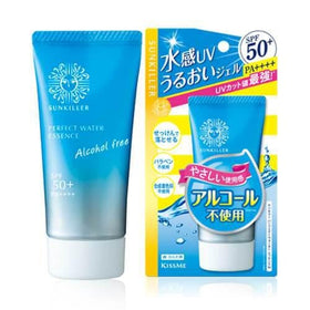 SUN KILLER texture close-up highlighting water-essence hydration benefit
