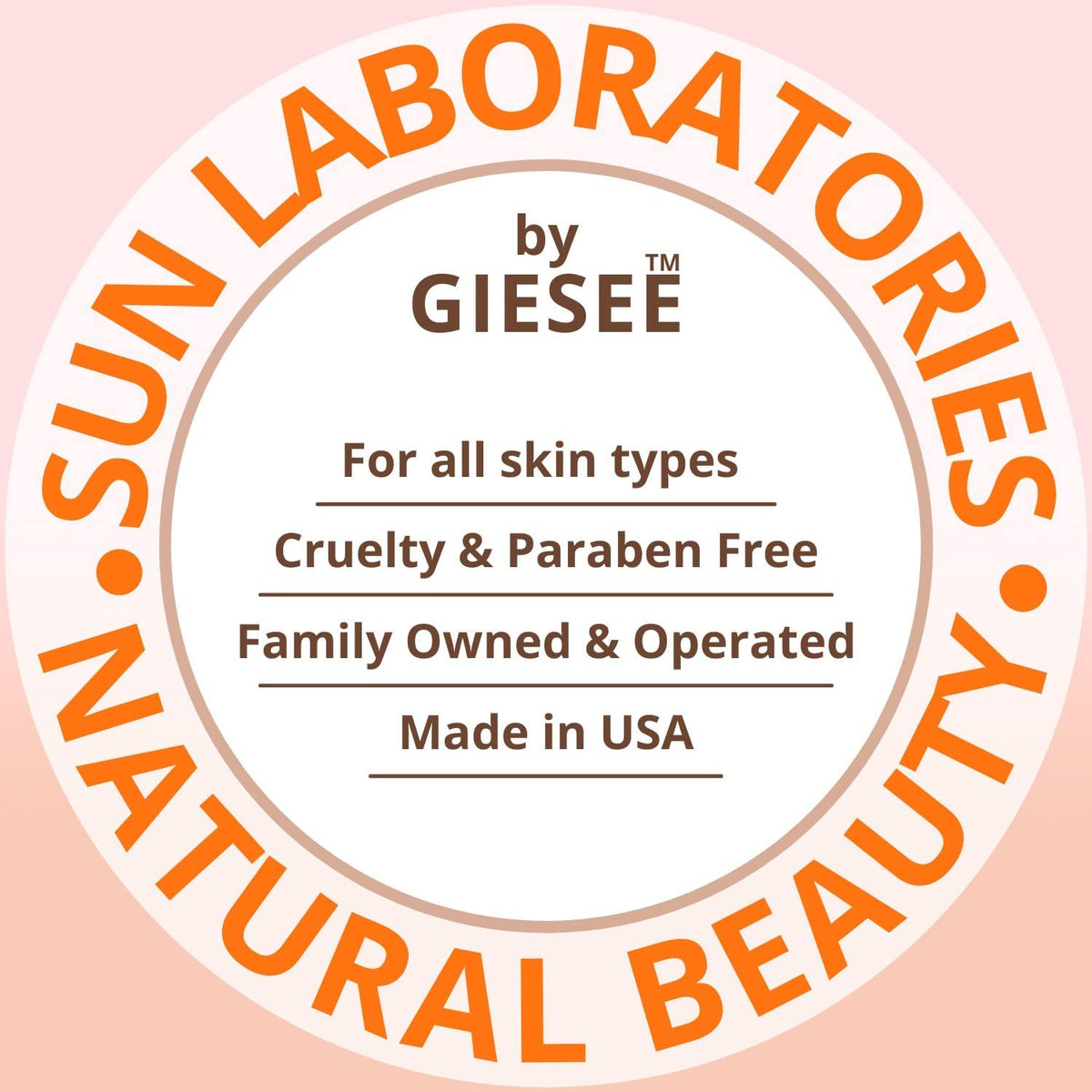Sun Laboratories by Giesee in a beach bag lifestyle shot suggesting travel-ready tan