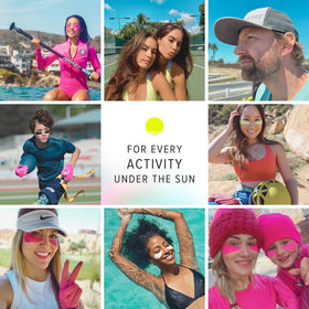 Sun Patch opened pack displaying eight reusable silicone squares and storage