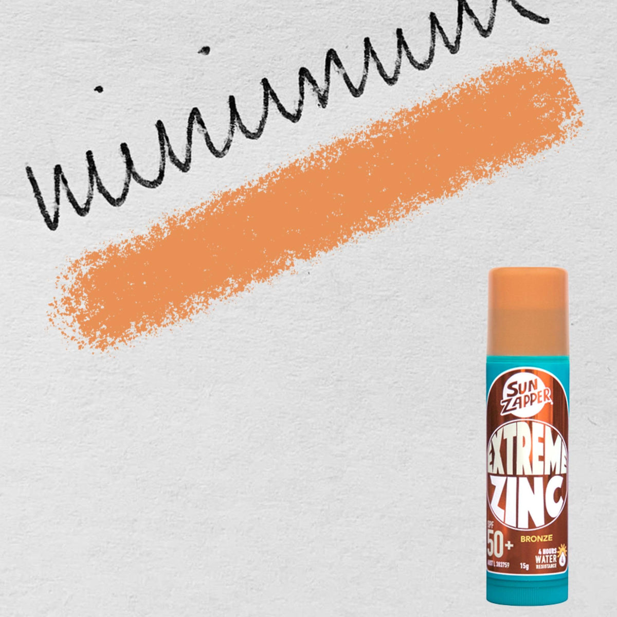 Sun Zapper detailed coverage on ears and lips for targeted sun protection