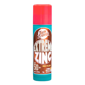 Sun Zapper front packaging showing product and SPF 50+ protection