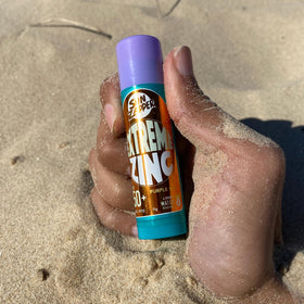 Sun Zapper applied while paddling illustrating outdoor athlete sun defense