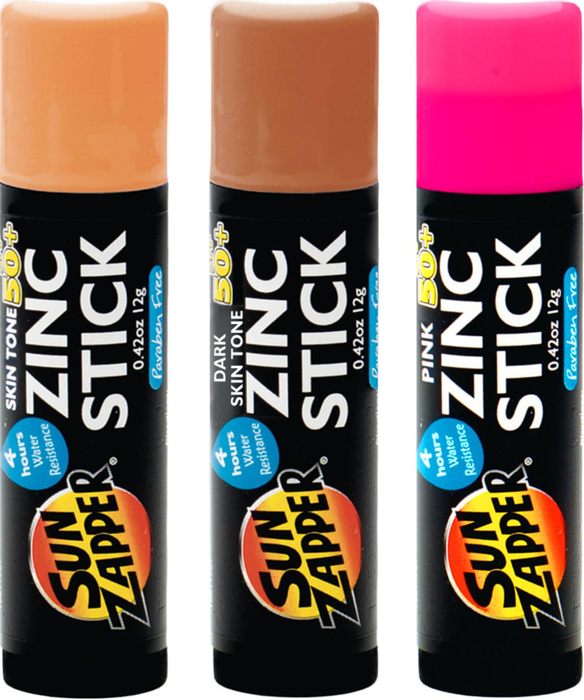 Sun Zapper close-up of stick texture showing creamy mineral coverage