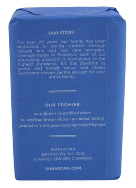 SUNAROMA close-up of soap texture highlighting creamy conditioning